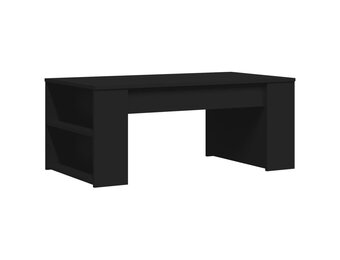 vidaXL Salontafel bewerkt hout zwart - 52% Korting