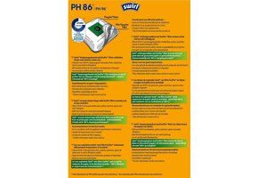 Swirl Stofzuigerzakken PH86/PH96 - 10 Stuks + Filters - 49% Korting!