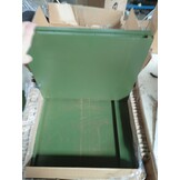 vidaXL Nachtkastje Olijfgroen Staal (35x39x43,5 cm) - 52% Korting