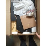 VidaXL Eettafel NOAIN - Massief Hout (160x90cm) - 54% Korting!