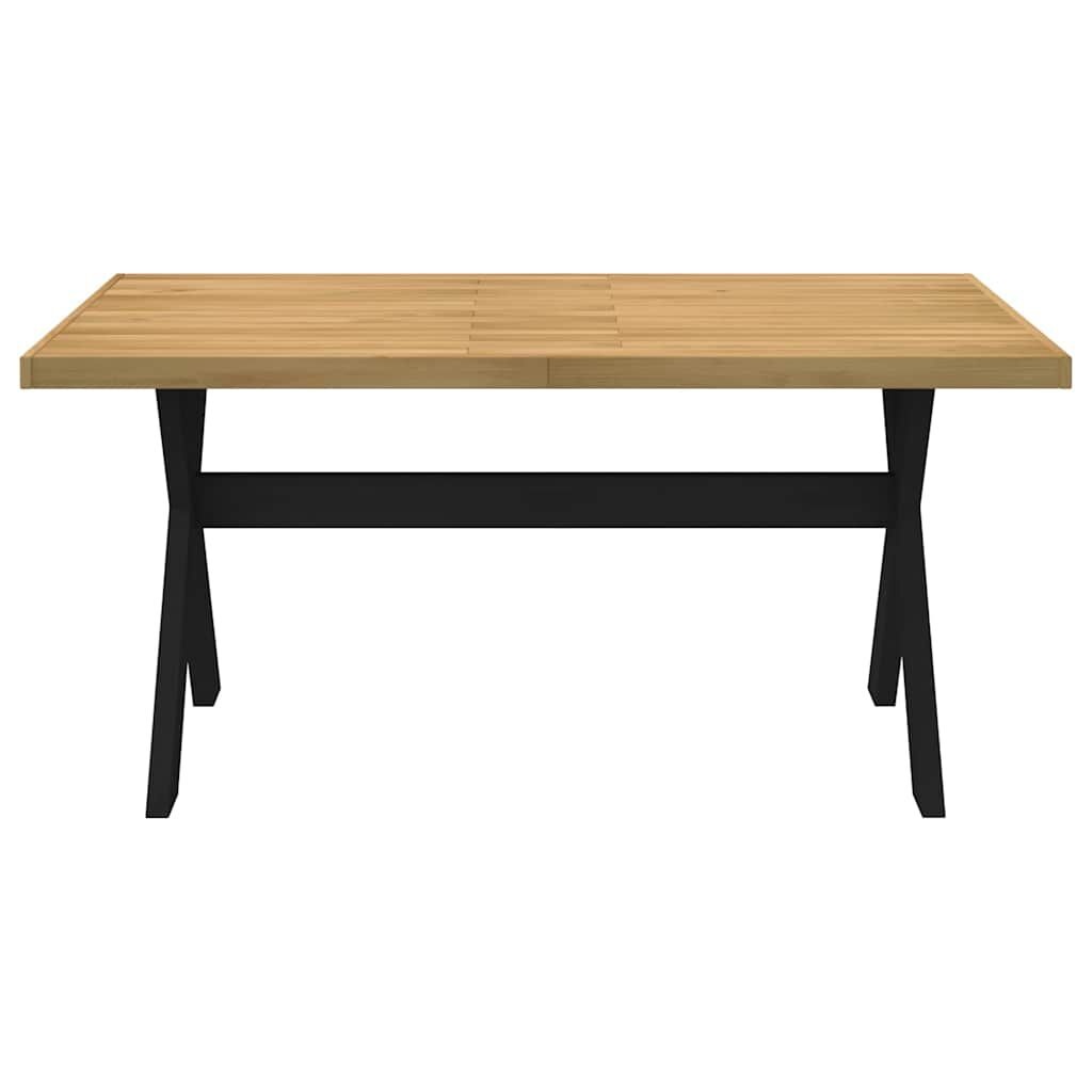 VidaXL Eettafel NOAIN - Massief Hout (160x90cm) - 54% Korting!