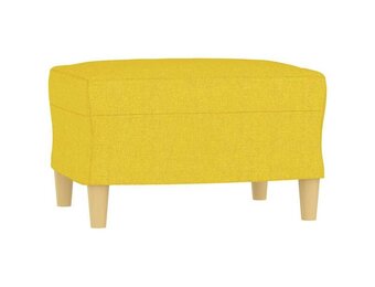 Geel Voetenbankje van Stof | 28% Korting | vidaXL (60x50x41 cm)