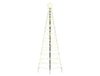 vidaXL LED Kerstboom 250 cm Warmwit (28% Korting)