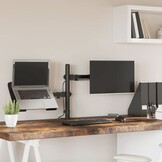 VidaXL Monitorbeugel VESA Zwart - 26% Korting!