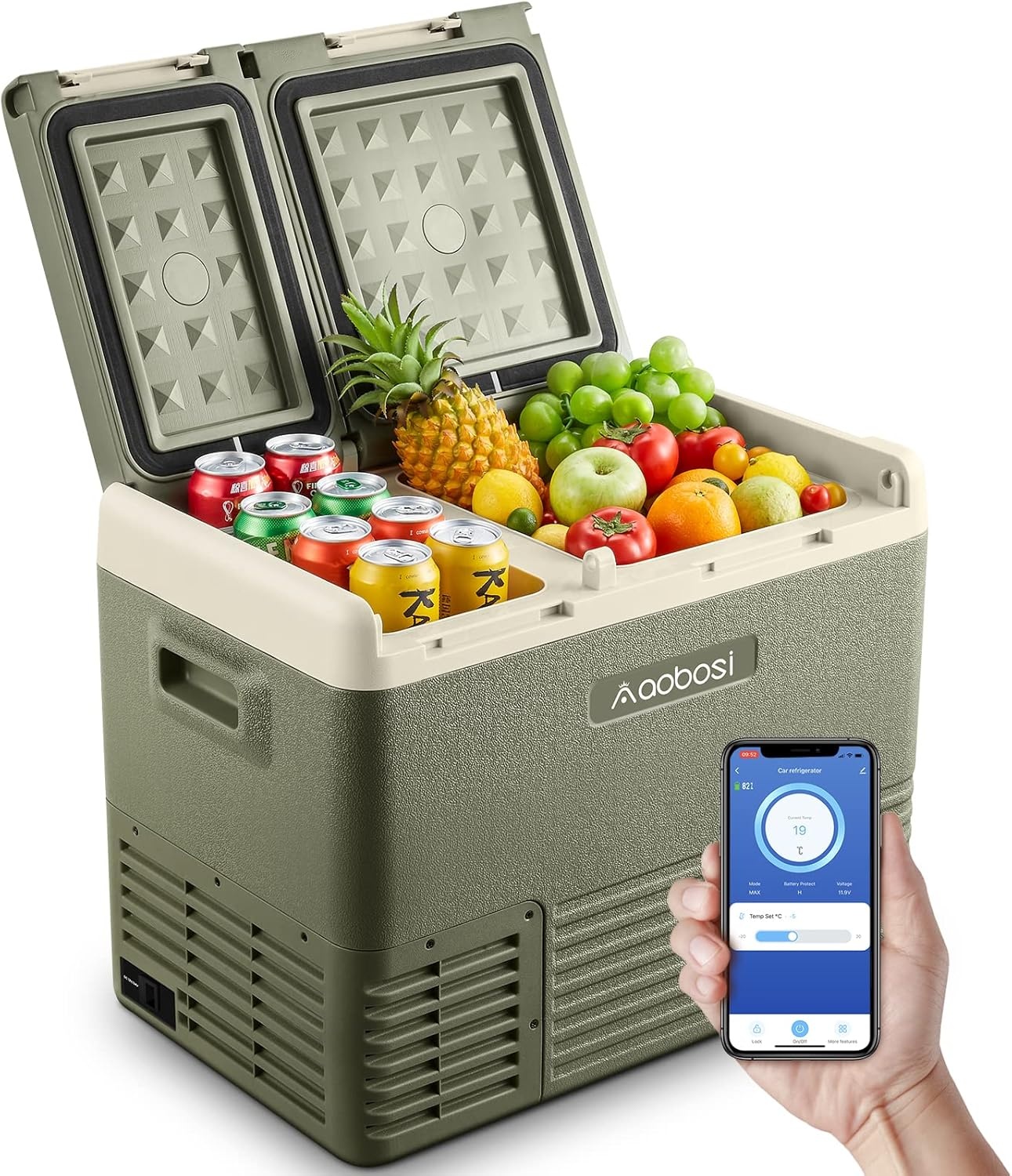 AAOBOSI Koelbox 33L Dual Zone -49% Korting!