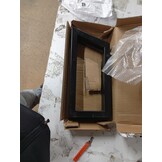 vidaXL Wandbeugels voor wasbak 2 st trapezium staal zwart