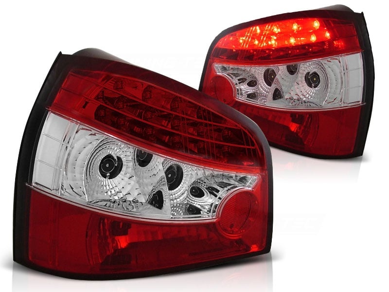 Audi A3 Achterlichten Rood Helder LED (96-00) - 55% Korting