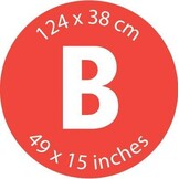 Brabantia Strijkplankhoes B 124x38cm - Complete Set Denim Black - 50% Korting