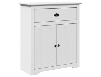 vidaXL Gangkast BODO - 80x35x90 cm Wit - 34% Korting