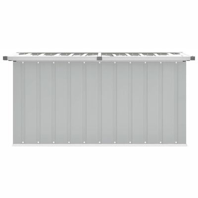 vidaXL Tuinbox 129x67x65 cm Grijs - 33% Korting!