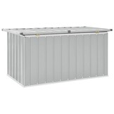 vidaXL Tuinbox 129x67x65 cm Grijs - 33% Korting!