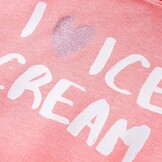 Kindertrui met capuchon, felroze - 19% Korting!