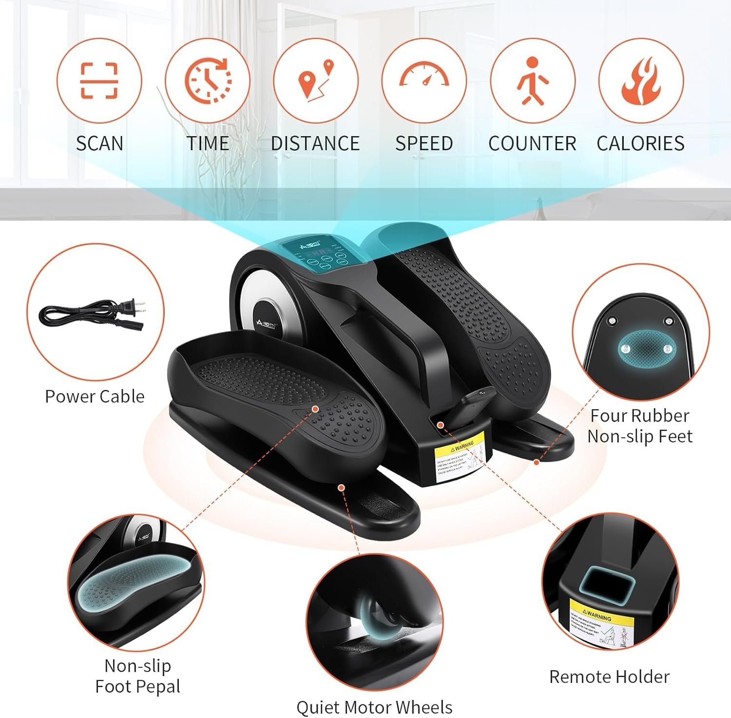 Elektrische Ellipstrainer Onderbouw: 42% Korting!