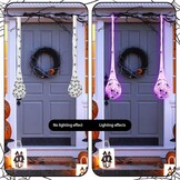 3x Hangende Lichtgevende Spinnen-eieren - Halloween Decoratie (37% Korting)