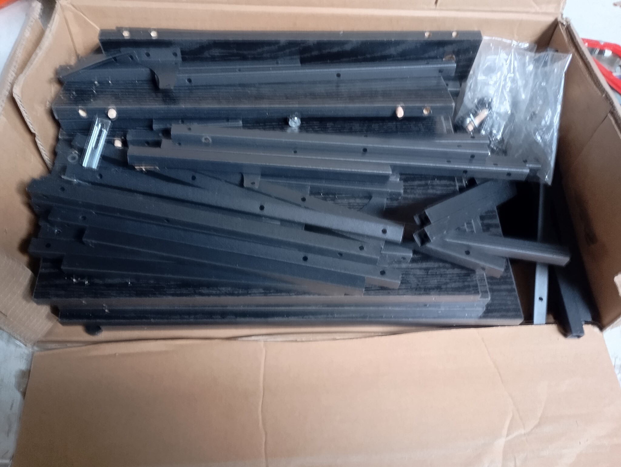 Boekenkast Zwart Eiken - 58% Korting