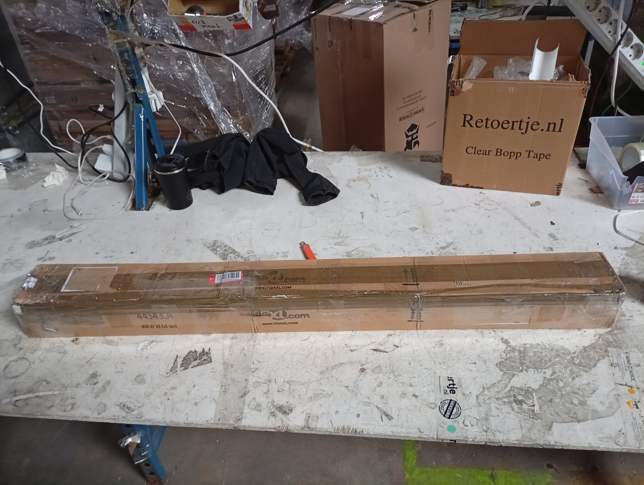 VidaXL Windscherm (800x80cm) - 53% Korting!