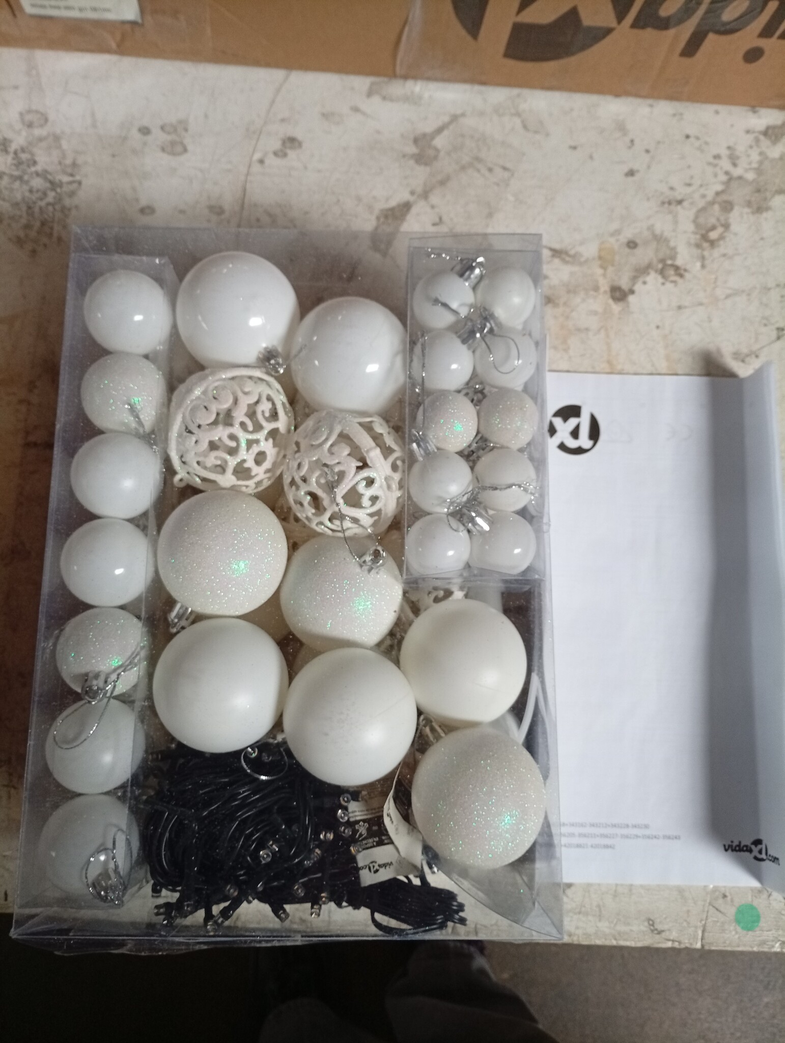 vidaXL Kerstbal Set met 150 LED (46% Korting)