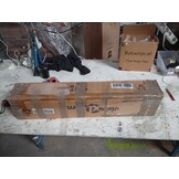 vidaXL Bedframe met hoofdbord metaal zwart 120x190 cm