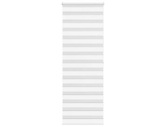 vidaXL Zebra Rolgordijn Wit 85x200 cm - 52% Korting!