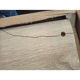 vidaXL Dressoir 60x30x70 cm bewerkt hout sonoma eikenkleurig