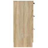 vidaXL Dressoir 60x30x70 cm bewerkt hout sonoma eikenkleurig