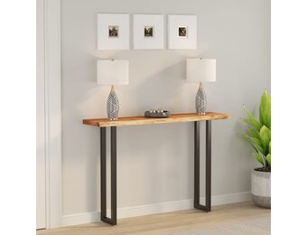 Acaciahout Tafelblad - Natuurlijke Rand - 140x30 cm - 35% Korting!