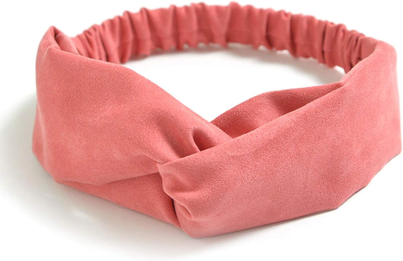 DRESHOW 10 Stuks Boho Hoofdbanden voor Vrouwen Vintage Bloem Afgedrukt Criss Cross Geknoopt Elastische Haarband Stretchy Hoofd Wrap Gedraaide Schattig Haar Accessoires