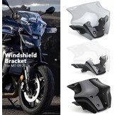 Zwarte Windscherm Verkleiner Yamaha MT-09 2024 | 39% Korting!