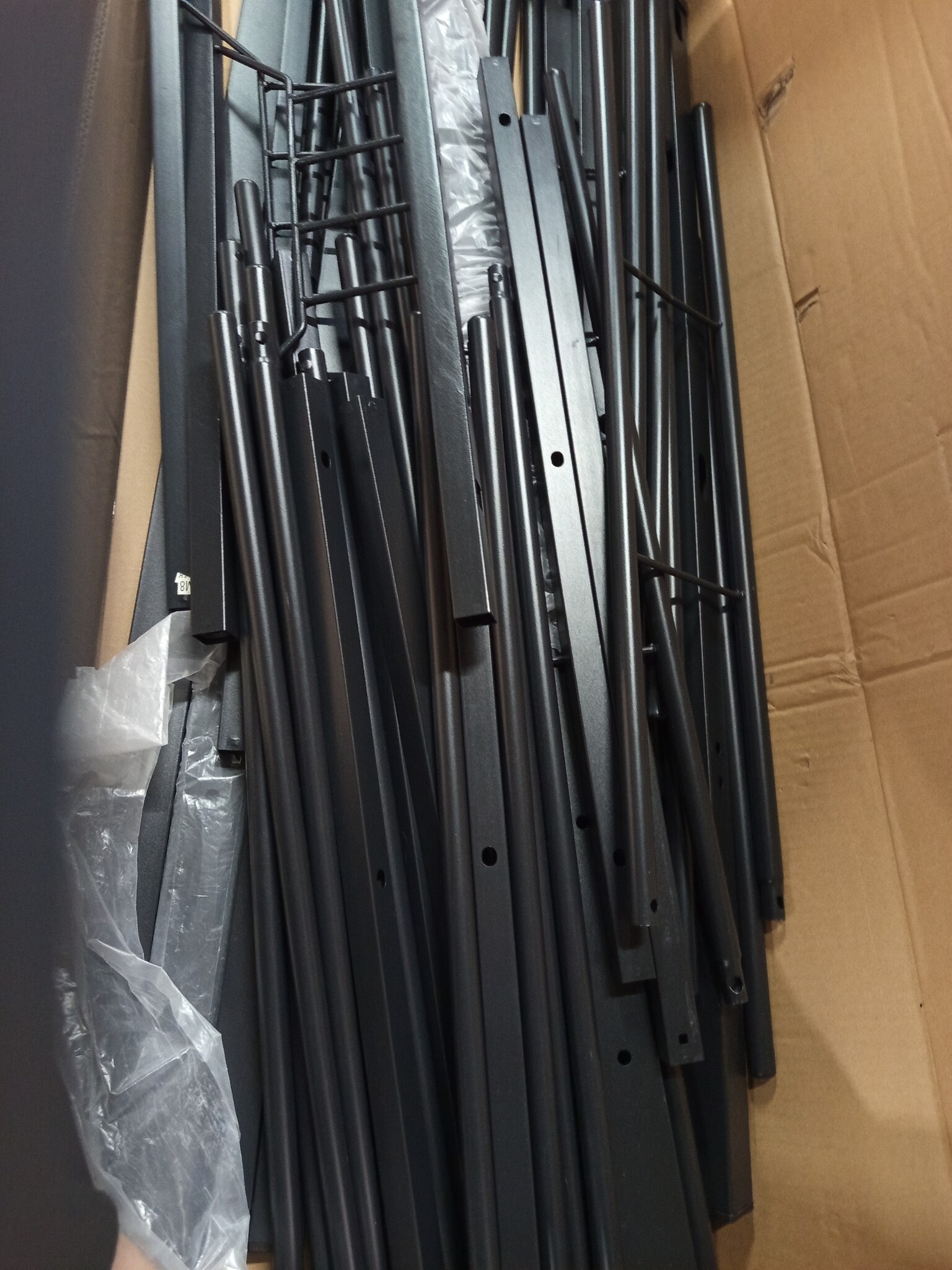 vidaXL Bedframe 120x200 cm - Bruineiken (62% korting)