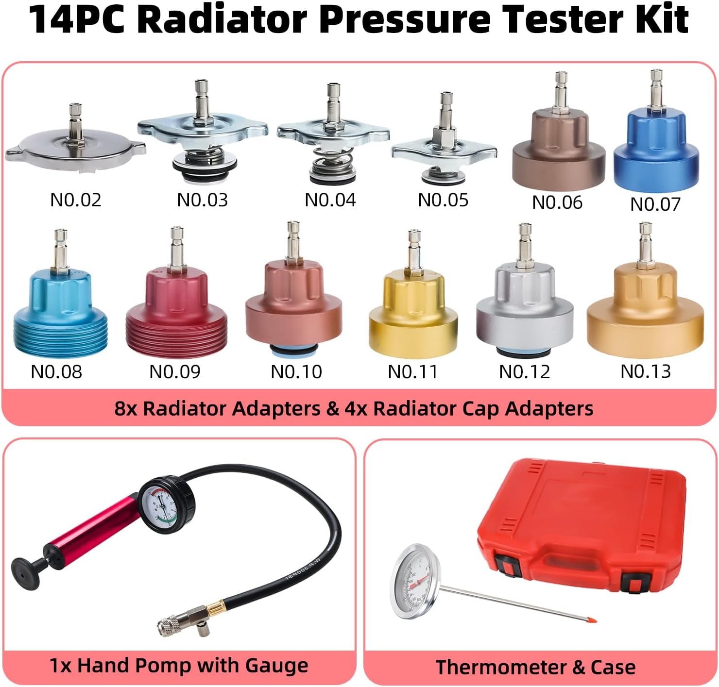 FreeTec Koelsysteem Tester Set - 41% Korting!