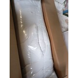 vidaXL Matrasbeschermer 200x220 cm Wit - 61% Korting!