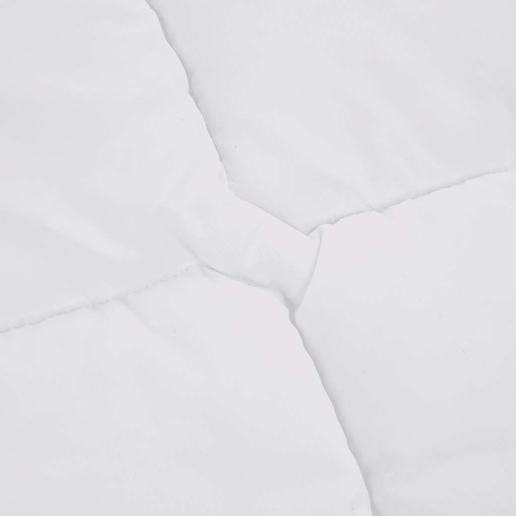 vidaXL Matrasbeschermer 200x220 cm Wit - 61% Korting!