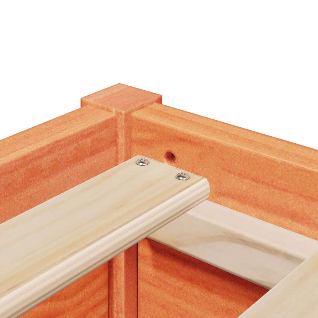 vidaXL Bedframe Grenenhout Wasbruin 90x200 cm - 36% Korting!