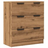 VidaXL Dressoir Artisan Eiken 60x30x70cm - 57% Korting!