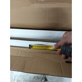 vidaXL Hoofdborden 2 st 80x5x78/88 cm kunstleer wit