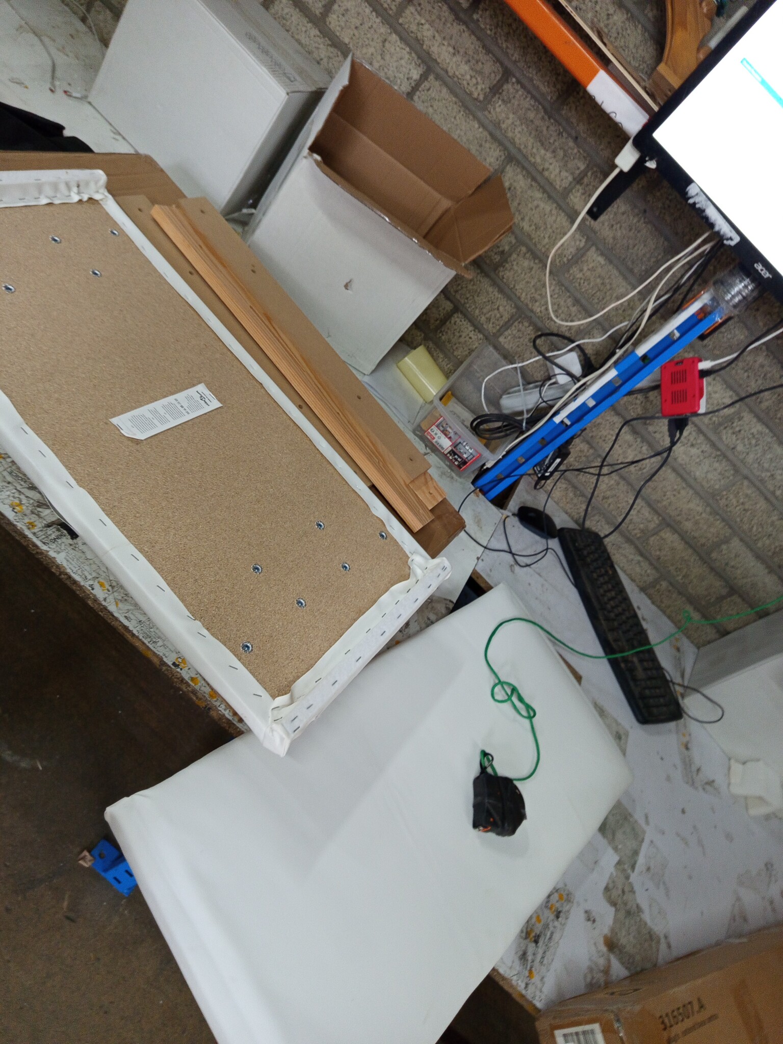 vidaXL Hoofdborden 2 st 80x5x78/88 cm kunstleer wit