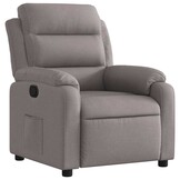 vidaXL Verstelbare Fauteuil in Taupe - 36% Korting!