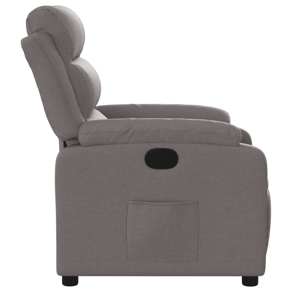 vidaXL Verstelbare Fauteuil in Taupe - 36% Korting!