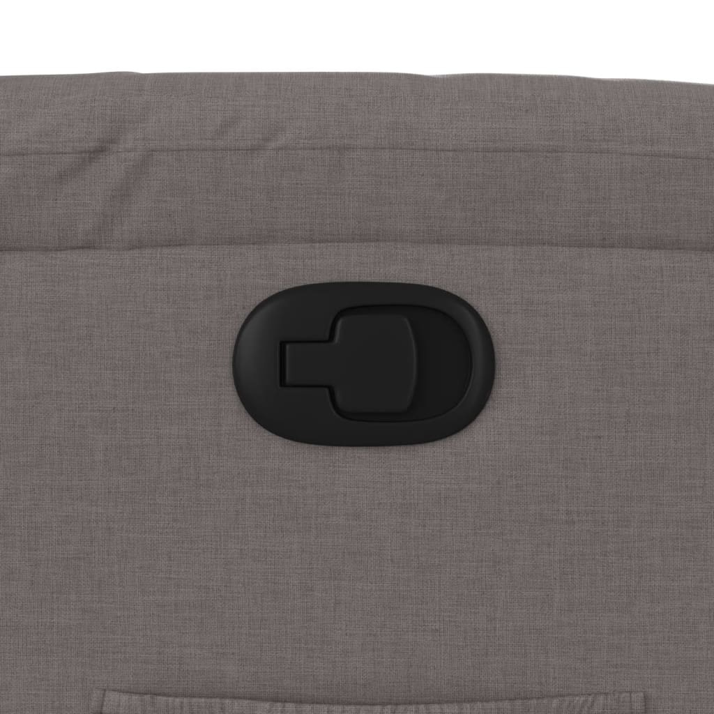 vidaXL Verstelbare Fauteuil in Taupe - 36% Korting!