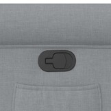 vidaXL Fauteuil Stoffen Verstelbaar Lichtgrijs - 70% Korting