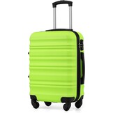 COOLIFE Harde Koffer Trolley - Handbagage Groen | 34% Korting