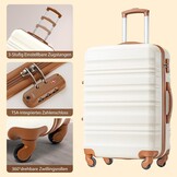 COOLIFE Harde Koffer Trolley - Handbagage Groen | 34% Korting