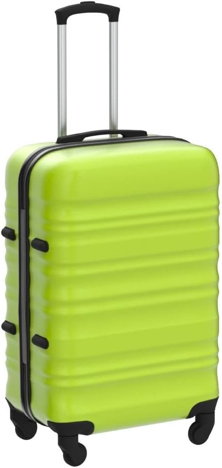COOLIFE Harde Koffer Trolley - Handbagage Groen | 34% Korting