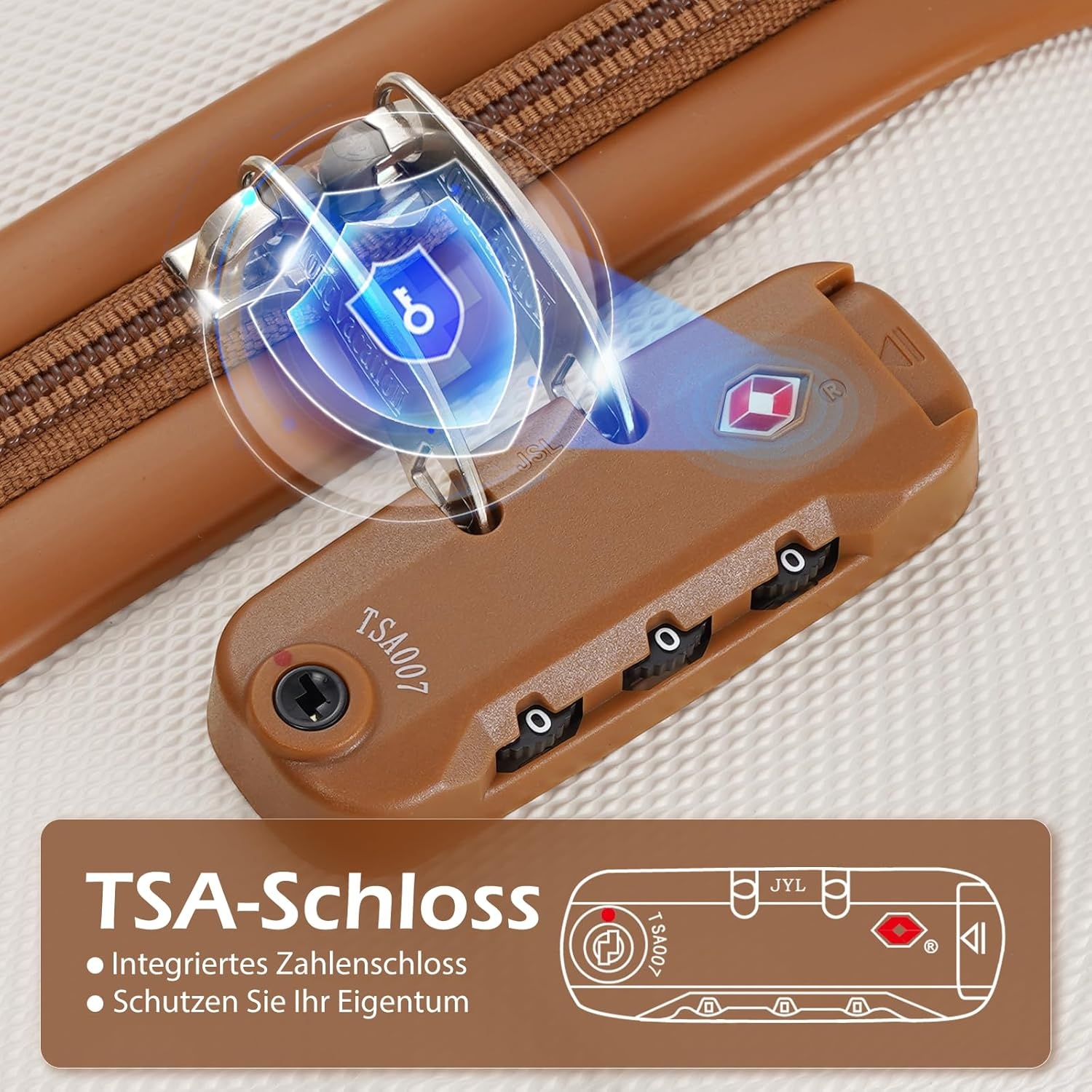 COOLIFE Harde Koffer Trolley - Handbagage Groen | 34% Korting