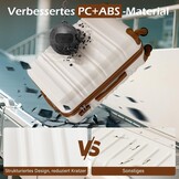 COOLIFE Harde Koffer Trolley - Handbagage Groen | 34% Korting