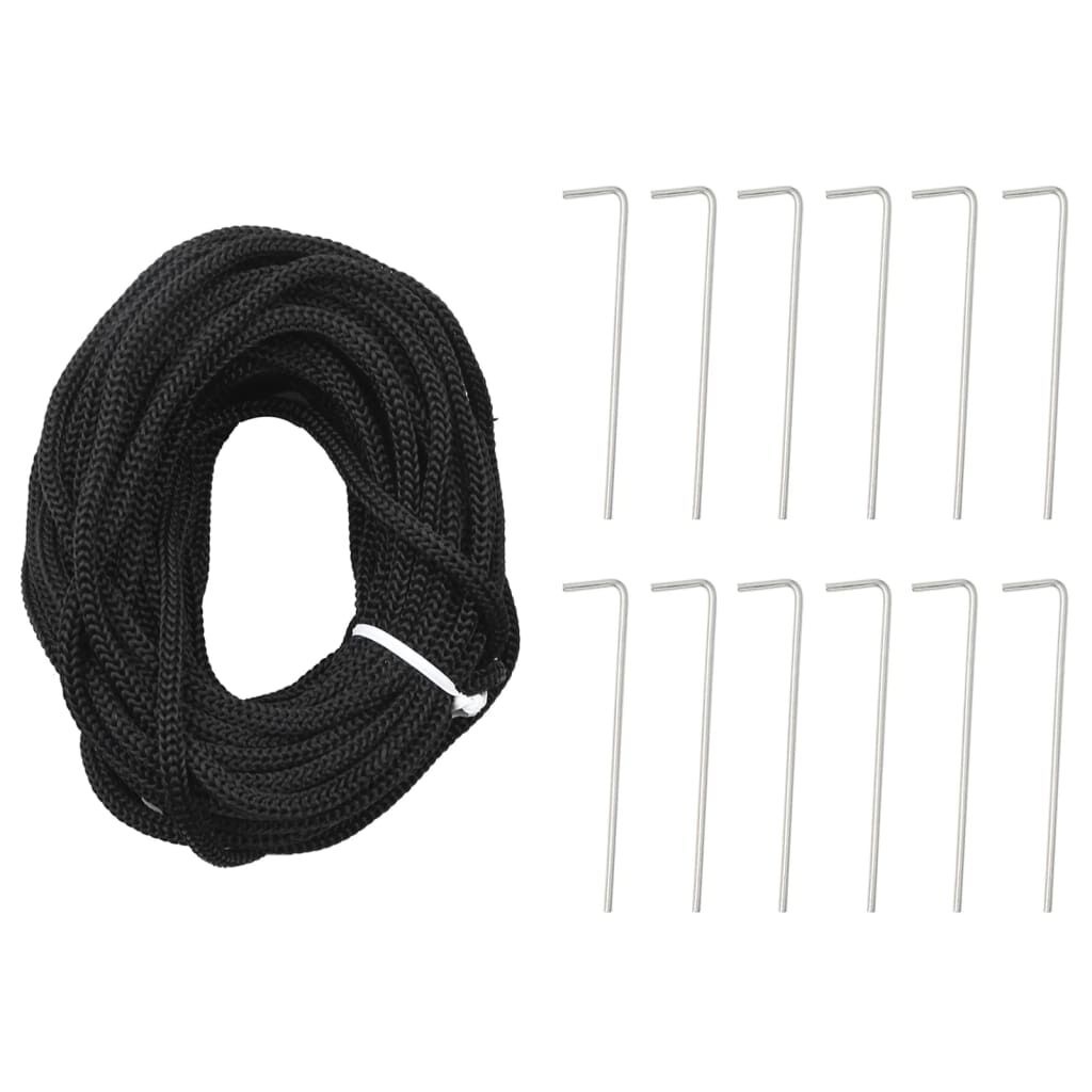 VidaXL LED Kerstboom voor Vlaggenmast - 500cm - 1534 LEDs Warm Wit - 40% Korting