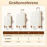 COOLIFE Harde Koffer Trolley - Handbagage Groen | 34% Korting