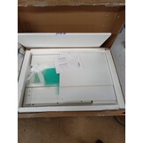 VidaXL Nachtkastje LED Hoogglans Wit - 69% Korting