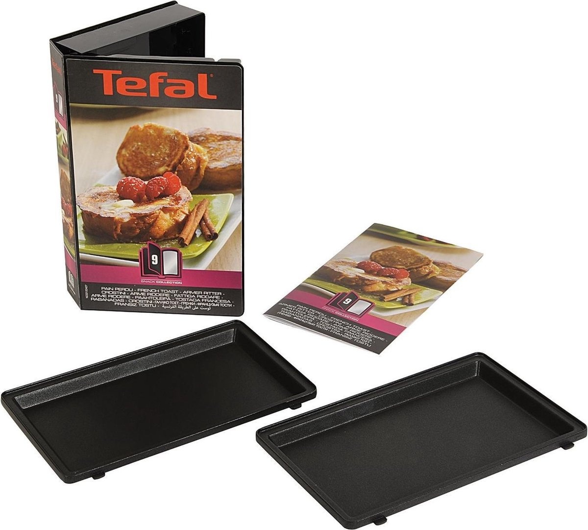 Tefal Snack Collection Wentelteefjes Platen - 51% Korting