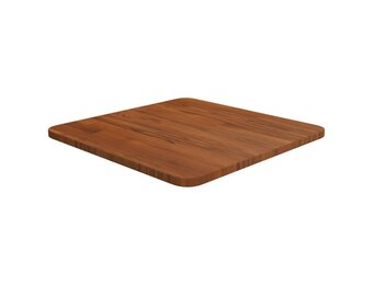 vidaXL Eiken Tafelblad 40x40cm Donkerbruin - 71% Korting!